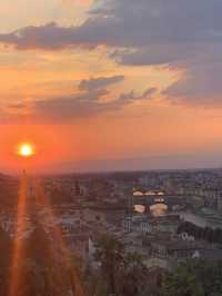 🇮🇹佛羅倫斯·托斯卡納的夕陽🌇