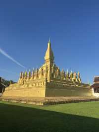 Shimmering Gold Temple of Vientiane, Laos