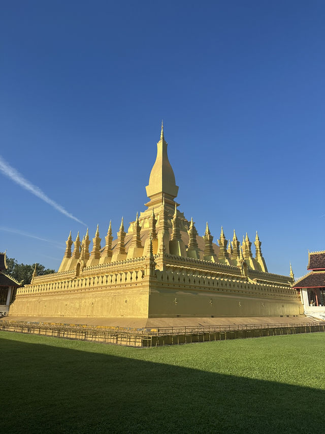 Shimmering Gold Temple of Vientiane, Laos