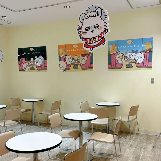 福岡期間限定Chiikawa Cafe🥰