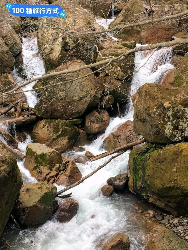北海道層雲霞-雙龍飛昇的瀑布：流星&銀河瀑布