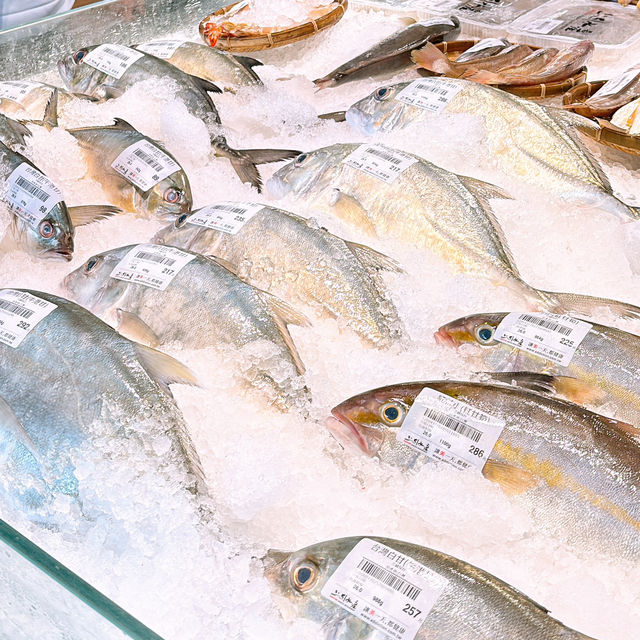 台北旅遊景點‼️台北魚市「上引水產」