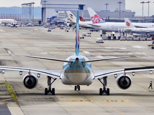 【関西国際空港】飛行機眺めてのんびりスポット🍵