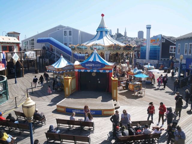 PIER 39 เที่ยวซานฟรานซิสโก อเมริกา 