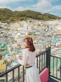 釜山🇰🇷 甘川文化村最佳打卡點🌈