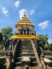 【チェンマイ】チェンマイ最古のお寺 Wat Chiang Man