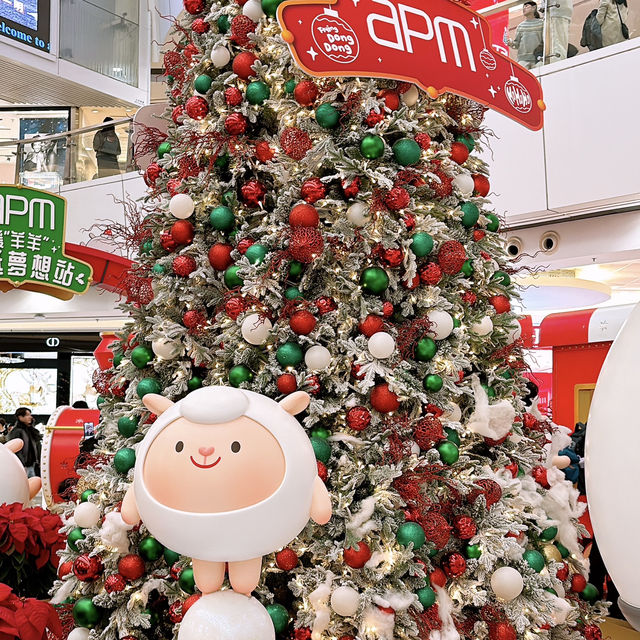 🎏香港觀塘apm「暖“羊羊”聖誕夢想站」🚂冬日列車準備就緒🎄