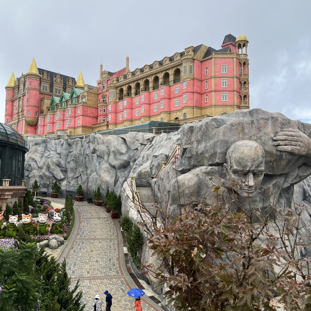 A blend of nature and Fantasy in Bana Hills .🏰🌲