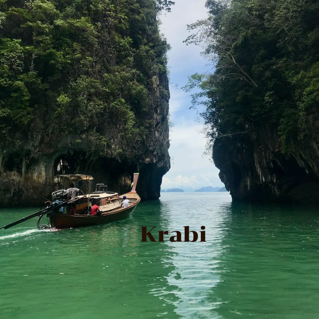 ไปเที่ยวเกาะที่กระบี่