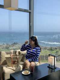 야자수🌴+오션뷰🌊 =경치 좋은 제주 카페 아오오