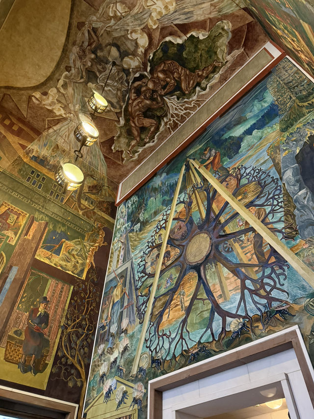 Exploring Oslo City Hall 🏛️✨