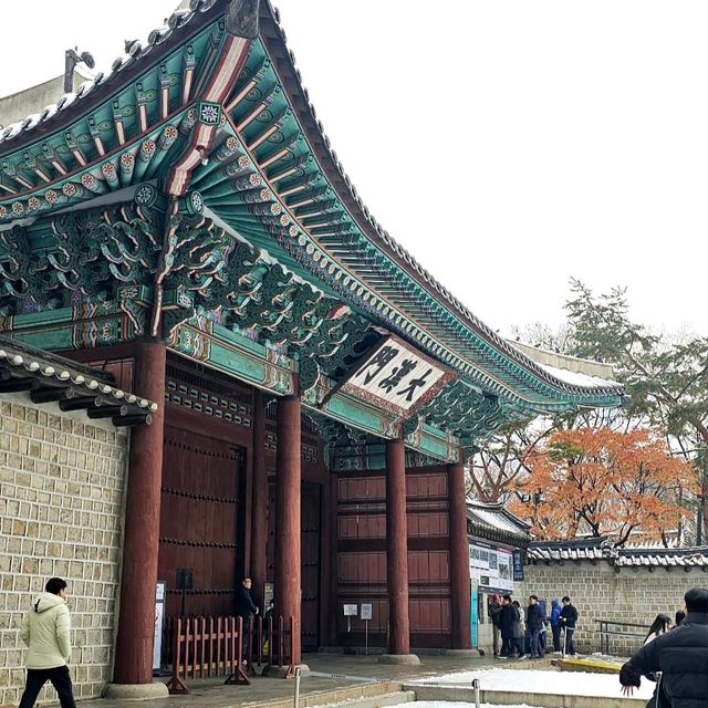 Deoksugung Palace & Stonewall Walkway (德壽宮與石牆路)