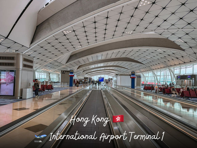 ✈️ Hong Kong Airport Terminal 1