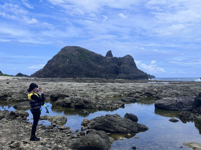 綠島必去景點📍藍洞秘境膚淺