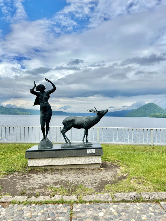 Springtime Serenity at Lake Toya🍃