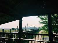 緬甸曼德勒著名景點：烏本橋，適合打卡拍照📸