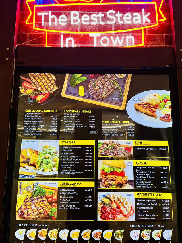 Astons Specialities at 1 Utama: Sustainable Dining Meets Steakhouse Excellence