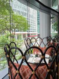 An Elegant Pause Above the City