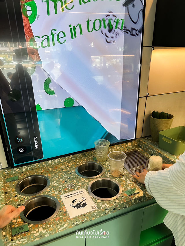 IG CAFE คาเฟ่ธีมสีเขียวรักโลก ใกล้ MRT หัวลำโพง