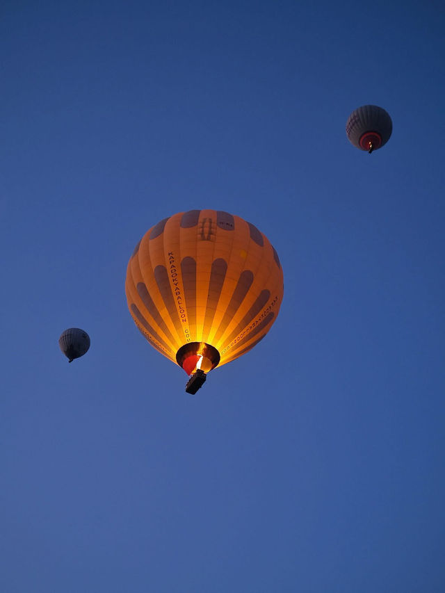Cappadocia at sunrise