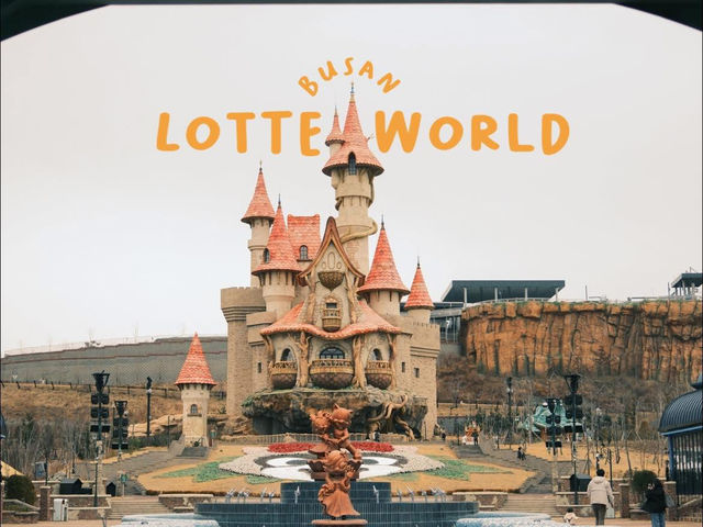  Lotte World ที่ปูซานกัน🎢🎠