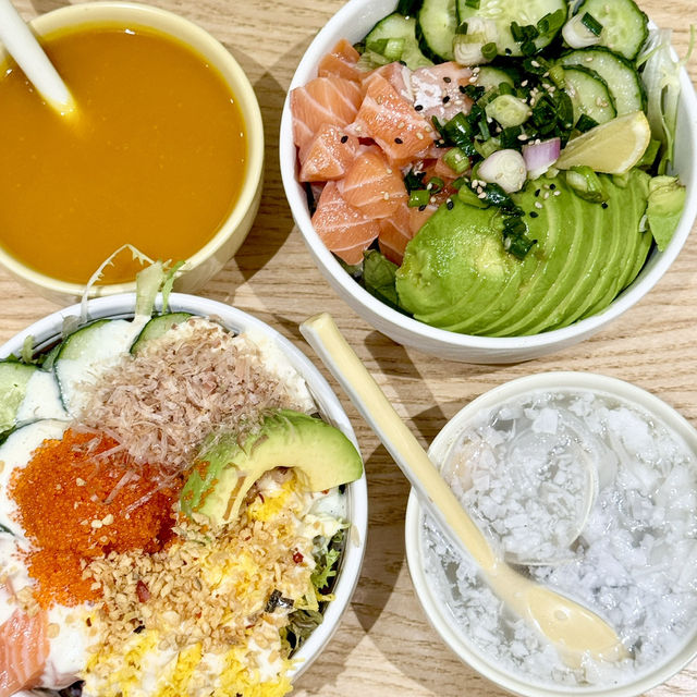 《健康美味的夏威夷蓋飯》