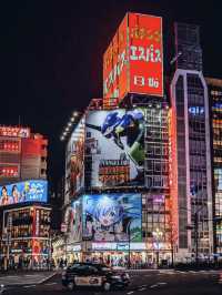 各種絢爛的霓虹燈招牌鋪天蓋地💕新宿歌舞伎町
