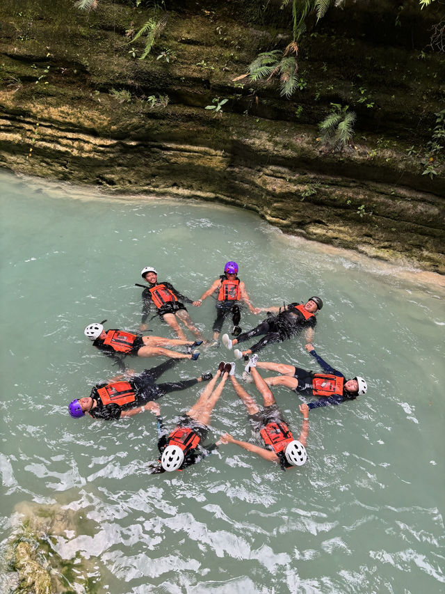 Canyoneering in Badian, Cebu
