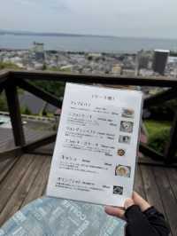 【大分グルメ】別府湾と別府の街並みが一望できる丘の上のカフェ