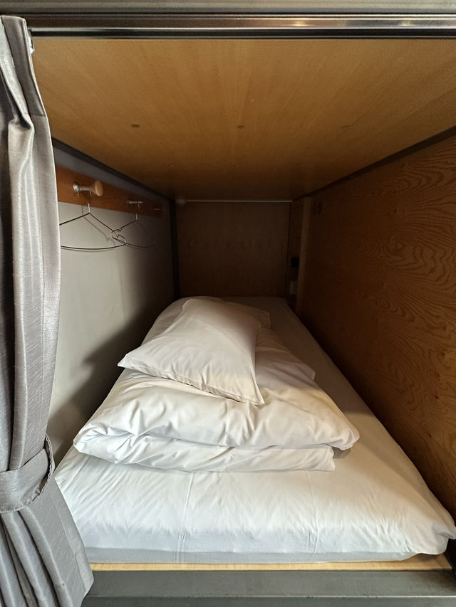 A wooden feel Japanese hostel in Kyoto