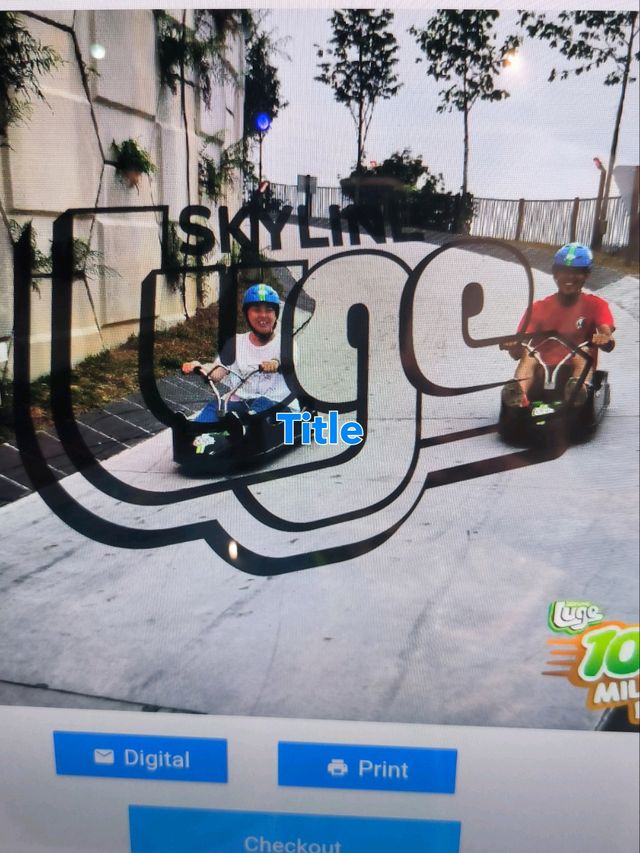 Fun day at Skyline Luge