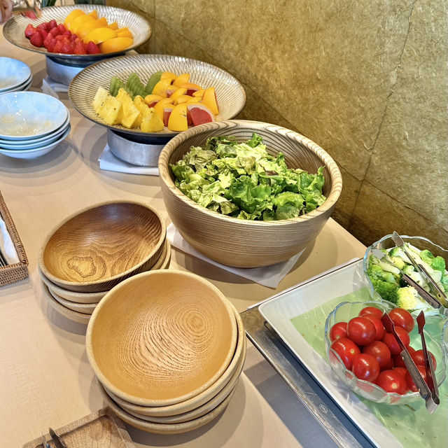 理想の朝食💓‪ハーフビュッフェ付きで大満足