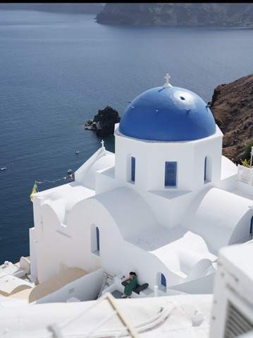 🇬🇷【ギリシャ・サントリーニ島】 “白と青の絶景”に恋するエーゲ海の