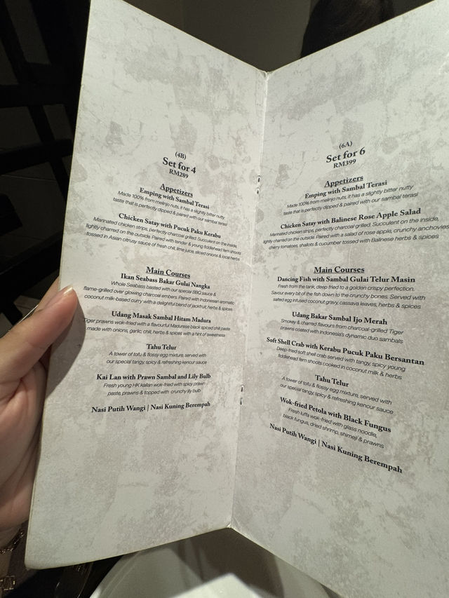 Dancing Fish - Michelin Bib Gourmand Award in KL 