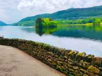 พาล่องเรือชมทะเลสาบวันฝนตก  @ Lake District