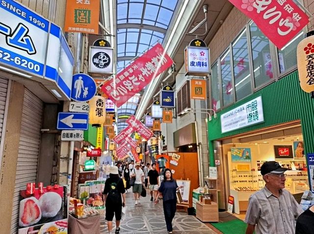 日本最長商店街！天神橋筋商店街感受大阪在地人日常！