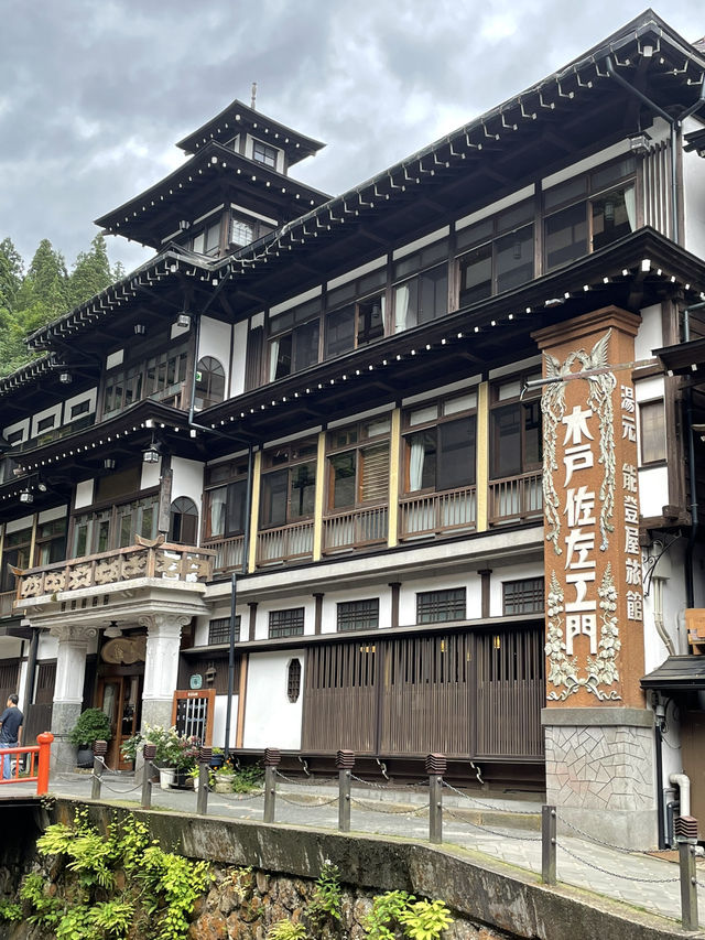 夏天的銀山溫泉也是很有特色的