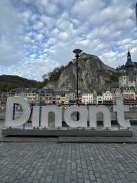 Dinant - Charming city by the river Meuse in Wallonia, Belgium