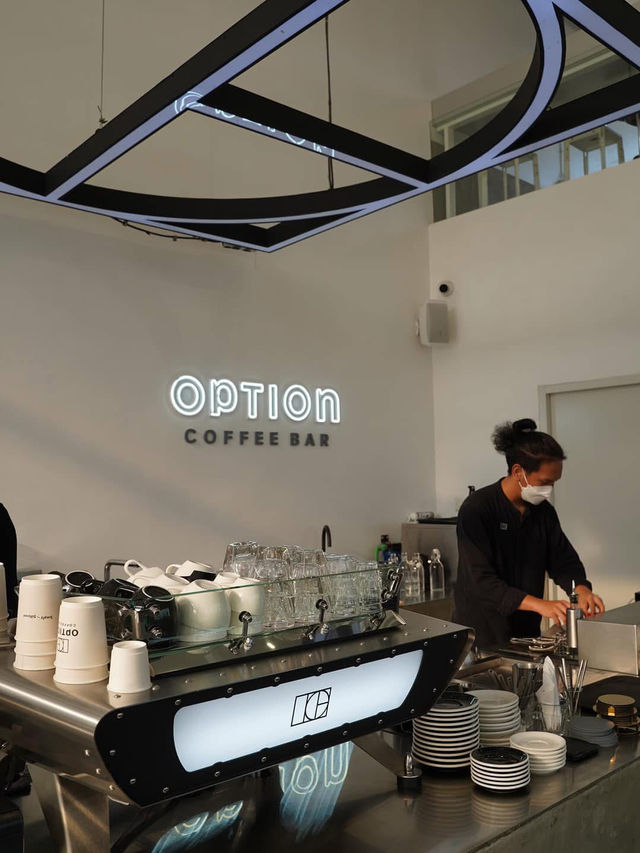 Option Coffee Bar 📍อุดรธานี