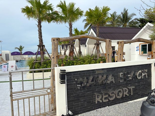 WAWA beach resort ไม้แก่น ปัตตานี