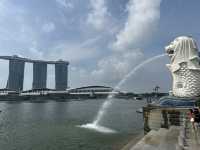 Singapore Day Trip at Merlion Park