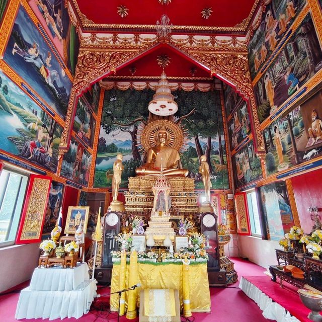 พระอุโบสถวัดบางโพโอมาวาส พระบรมสารีริกธาตุ