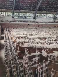Standing Before the Legendary Terracotta Army