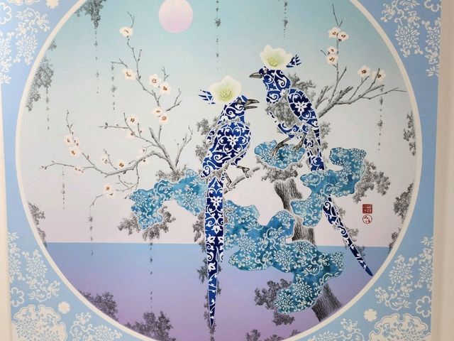 艷陽下的花鳥金語