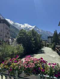 【フランス】ヨーロッパアルプスの最高峰、モンブランを望む街シャモニー 🏔