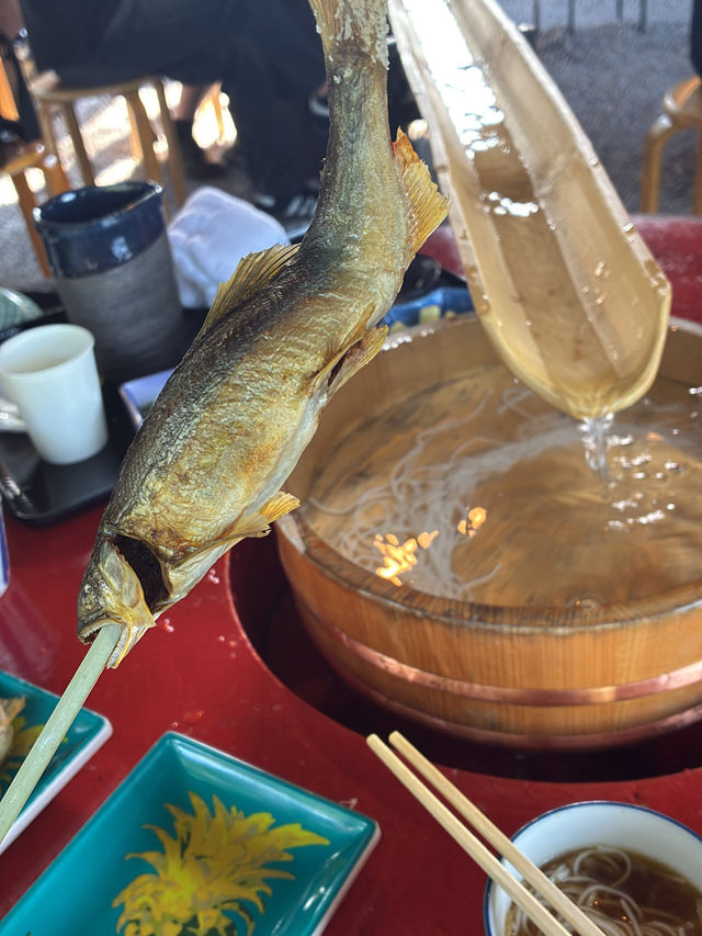 長瀞🏞✨️ 流しそうめん