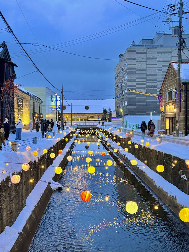 🏮 오타루 여행, 운하 따라 걷는 감성 항구 도시 🌊❄️
