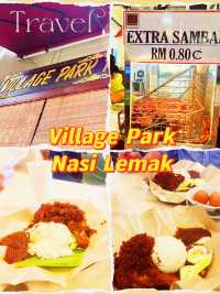 Village Park Restaurant: The Legendary Nasi Lemak of Damansara! 🌿🍛