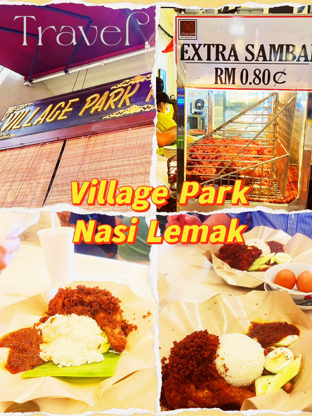 Village Park Restaurant: The Legendary Nasi Lemak of Damansara! 🌿🍛