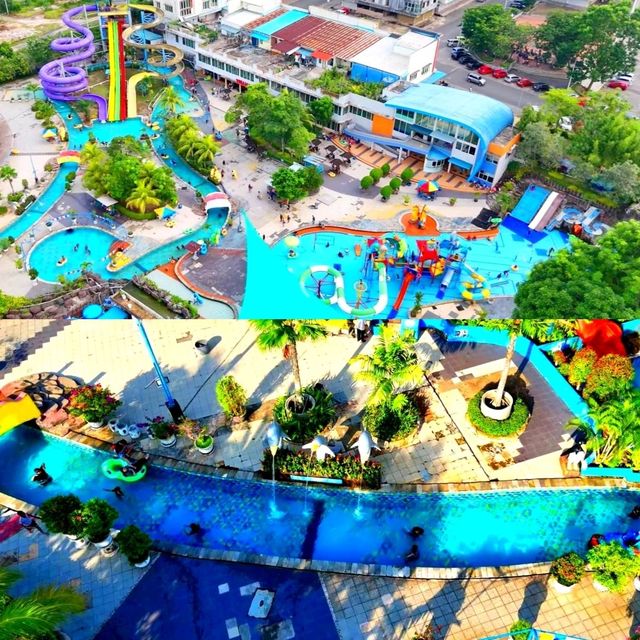 The Ultimate Splash Day at Waterpark Top 100 Batu Aji, Batam! 💦🌴